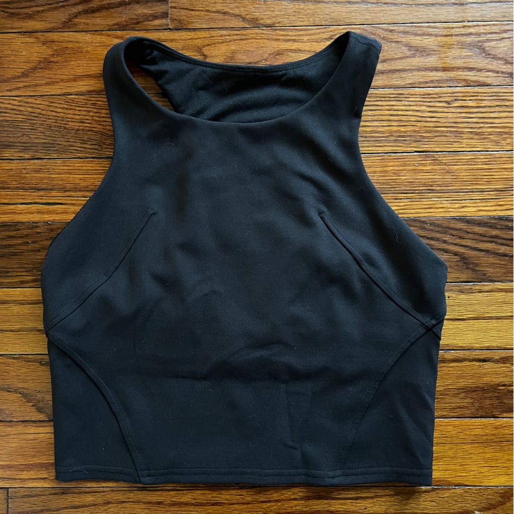 Lululemon Wunder Train Racerback Tank- Black size 6